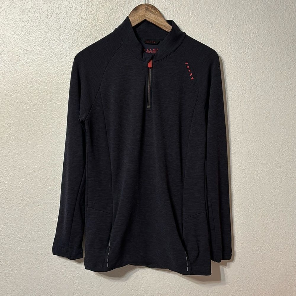 Falke 1/4 Zip Long Sleeve Shirt Large